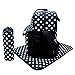 Black 3pcs Baby Diaper Nappy Changing Bag Set E:Polka Dot