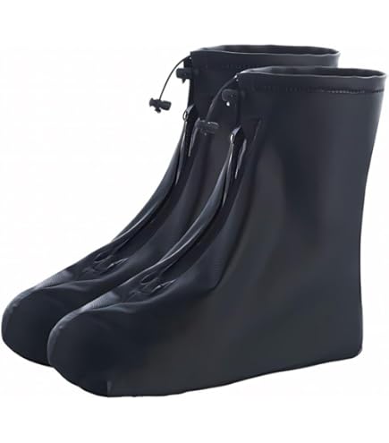 Copriscarpe Pioggia 10 Paia Copriscarpe Impermeabili Alti Blu 10