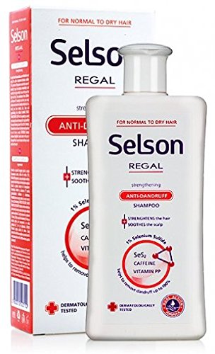 Champú selson anticaspa fortalecimiento para cabello normal a seco de regal