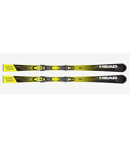 HEAD Supershape I.Speed 170 + PRD 12 One Black/Yellow : Amazon.se