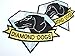 Produktbild DIAMOND DOGS METAL GEAR SOLID COSPLAY TACTICAL MORALE BADGE PATCH Aufnäher Bügelbild Iron on Patches Applikation , New set of 2 by ONEKOOL