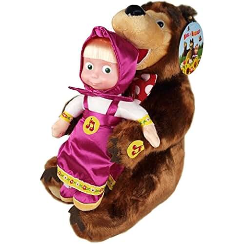 peluche masha et michka