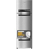Whirlpool 235 L Frost Free Triple-Door Refrigerator | Zeolite Technology | Microblock Technology(FP 253D PROTTON ROY RADIANT STEEL(Z), Up to 44% Reduc