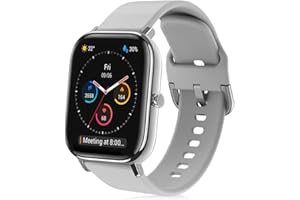 YASPARK TOPsic Silikonowy pasek do zegarka Amazfit GTS 2 Mini, Amazfit GTS 2, GTS 2e, GTS 3, Amazfit Bip U, Amazfit Bip U, Amazfit Bip U Pro, Amazfit GTR 42 mm