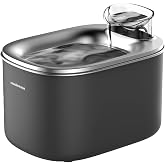 Haustier WF007L Otomatik Kedi Su Sebili,Kedi Su &Ccedil;eşmesi, Su Şelalesi, Su Pınarı 3.5Lt Geniş Hazne, Bpa I&ccedil;ermez, Ultra Sessiz 