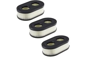 Hippotech Confezione da 3 Cartucce Filtro Aria Sostituzione per Briggs Stratton 500EX 550E 550EX 625EX 675EXI 725EXI Eco-Plus Serie 575EX Motore 4247 5432 5432K Motore Tosaerba Tosaerba
