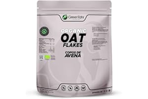 GREENTAHR TO THE TOP Green Tahr Fiocchi di Avena Integrale BIO 1 Kg. Avena Premium Senza Glutine e Senza Avenina, Instantanea, Ricca di Fibra. Ideale per preparare Porridge