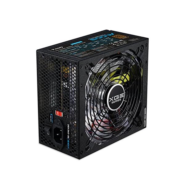 TooQ TQXGEII-600SAP - Fuente de alimentación Gaming (600W, PFC Activo, ATX 12V V2.31) Certificación 80 Plus Bronze, led… - Image 4