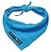 Baby Friday - triangular bandana bib - Rodeo - caribbean blue