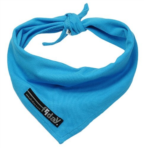 Baby Friday - triangular bandana bib - Rodeo - caribbean blue