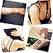 Pinkiou Pack of 6 Sheets Tattoo Stickers Lace Mehndi Temporary Tattoos Fashion Body Art Stickers (White)