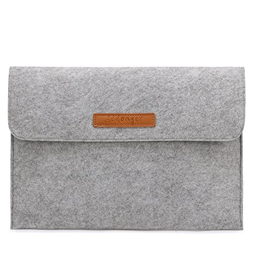 Aidonger Sleeve Ultrabook Netbook Tablet-Tasche Schutzhülle Tragetasche mit Kartensteckplatz für Apple MacBook Ipad - 2