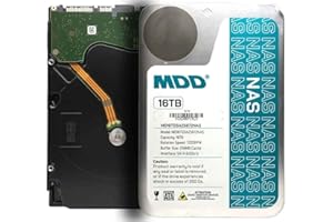 MDD MAXDIGITALDATA MDD (MD16TSATA25672NAS) 16TB 7200 RPM 256MB Cache SATA 6.0Gb/s 3.5" Internal NAS Hard Drive
