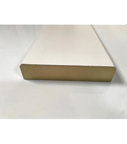 Coprimuretto In Legno Massello Non Verniciato – Spessore 30 Mm, Altezza 155 Mm, Lunghezza 2500 Mm, Per Muri Da 130 Mm