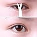 VENMO 5 Sheets 230 PCS Pink Invisible Fiber Double Side Adhesive Eyelid Tape Stickers