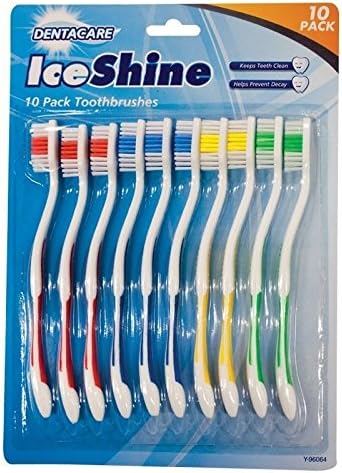 Family Pack OF 10 Tooth brushes Hard Tooth Brush Dental Care Clean Smokers
