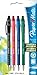 Produktbild Paper Mate S0299862 Flexgrip Ultra Retractable - 4er Blister Kugelschreiber Strichbreite M, Schreibfarbe, schwarz/blau/rot/grün