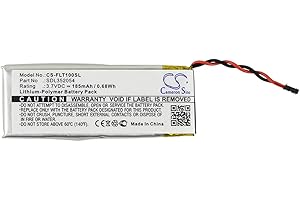 CAMERONSINO CS-FLT100SL Batteries 185 mAh Compatible avec [Flir] One, One 2st remplace SDL352054