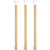 3'l&uuml; Tırtıklı Ahşap Kuş T&uuml;neği 25 cm