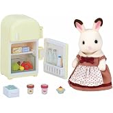 Sylvanian Families &Ccedil;ikolata Kulaklı Anne Buzdolabı Set