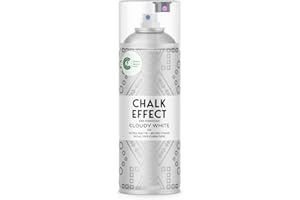 CL COSMOS LAC Vernice a gesso effetto chalk, colore bianco antico, di alta qualità, colore spray a gesso – bianco antico