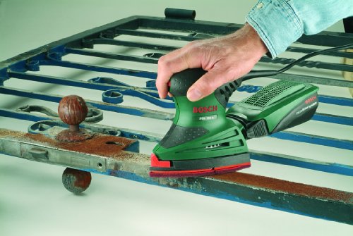 Bosch DIY Reinigungsvlies + Zusatzblatt (für Multischleifer verschiedene Materialien, 102 x 62/93 mm, Körnung mittel/fein) - 2