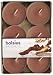 Produktbild Aromatic Teelichter, Sandelholz-Duft, Teelichter, Messing/Paraffin-Wachs, braun, 6 Stück