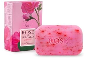 BIOFRESH COSMETICS Biofresh Rose of Bulgaria Seife mit 100% natürlichen Inhaltsstoffen, 100 g