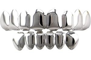 Qiwenr Griglia Dentale, Griglie Dentali, Decorazione dei Denti per la