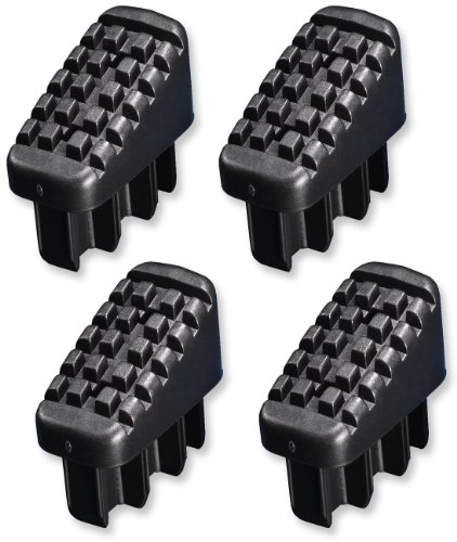 Hailo 9920-001 Kunststoff-Füße / Set je 2 x für Steig- und Stützholm