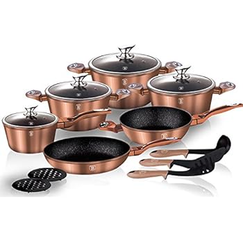 RÖSLE CHALET Topfset, 4-tlg., Kupfer-Mehrschichtmaterial