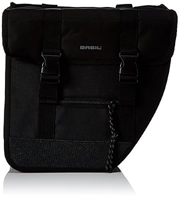 Basil PB31 Double sacoche pour vélo Adulte Unisexe Noir