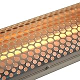 Jago Wickeltisch-Heizstrahler mit 600 Watt Leistung bis 45 Grad ausrichtbar und vor Spritzwasser geschützt - 6