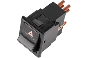 Qiilu Interruptor de advertencia intermitente de emergencia, características estables para Land Rover Defender 90 110 Interruptor de lámpara de advertencia de peligro YUF101490