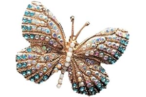 DANLAI Bling Butterfly Car Clip, Carino Auto Aromaterapia Ventilato Clips Auto Bling Accessori Per Le Donne Auto Decorazione Interna Decorazione Di Fascino