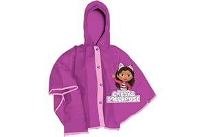 Coriex GABBY DOLLHOUSE Impermeable Poncho De Lluvia Capa Impermeable A Prueba De Viento