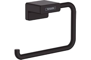 hansgrohe AddStoris Toallero de baño de aro, negro mate, 41754670