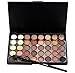 Eyeshadow Brush Set,Malloom Cosmetic Matte Eyeshadow Cream Makeup Palette Shimmer Set 40 Color+ Brush Set (A)