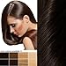 THE POSH HAIR. Hair Extensions BOUTIQUE. Full Head Clip in Real REMY Human Hair Extensions. UK SELLER . Many COLOURS. (16 inch 2 DARKEST BROWN). 8 pieces SALON PROESSIONAL