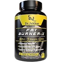 Dr Jakhar Fat Burner | Belly Fat Burner for Men and Women Garcinia Cambogia, Acyranthes Aspera Extract 90 caps