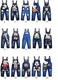 baby toddler boy girl unisex denim dungarees jeans playsuit 6-12 12-18 18-24 NEW (12-18 months, 15)
