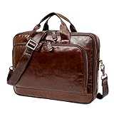 Auf der Rückseite der Schultertasche befindet sich ein zusätzliches Steckfach für Zeitungen oder ähnliches