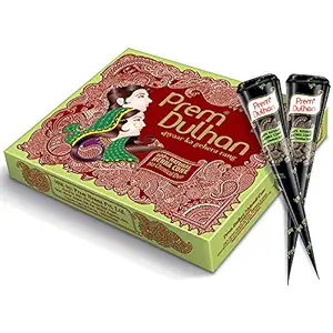 Prem Dulhan Mehandi Cone - 350gm (Pack of 12 Piece)