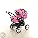 Milk Rock Baby Starcruiser Pram & Pushchair Travel System (car seat, raincover, mosquito net, cup holder, changing pad) 29 Turquoise Soccer
