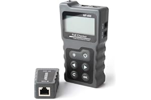 Kabel Prüfer Meter Hancaner Netzwerk Kabeltester RJ45 Patchkabel Tester LAN Netzwerktester Leitungstester Ethernet Network Cable Tester PoE Checker