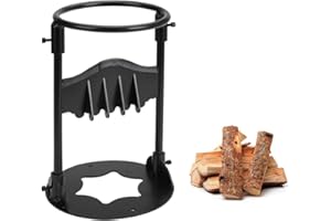 RASHION Manueller Holzspalter - Ø19cm Abnehmbarer Brennholzspalter Quick Holzspalter Manuelles Spaltwerkzeug zum Spalten von Holz