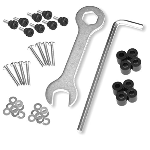 Monitor Tischhalterung Triple für 3 Monitore 13-24″ (33-61cm), Klemmbefestigung, max. Belastung 10kg je Monitor, neigbar, schwenkbar, höhenverstellbar – auch für LCD LED TV - 7