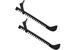 CUNTAUK Protectores de patinaje sobre hielo, zapatos de hockey, cubiertas de cuchillas de patinaje sobre hielo, hebillas ajustables, protectores de patinaje artístico, accesorios de hockey sobre