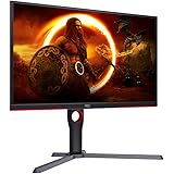 AOC Gaming 25G3ZM - Monitor Full HD da 25 pollici, 240 Hz, 0.5 ms, FreeSync Premium (1920x1080, HDMI, DisplayPort, hub USB), 
