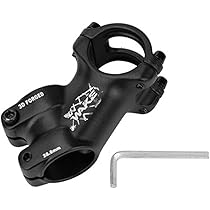 CYSKY MTB-stuurpen 31,8 45 mm Mountainbikestuurpen Korte stuurpen voor de meeste racefietsstuurpen, MTB-stuurpen, BMX-stuurpen, fietsstuurpen (45 mm, Rood